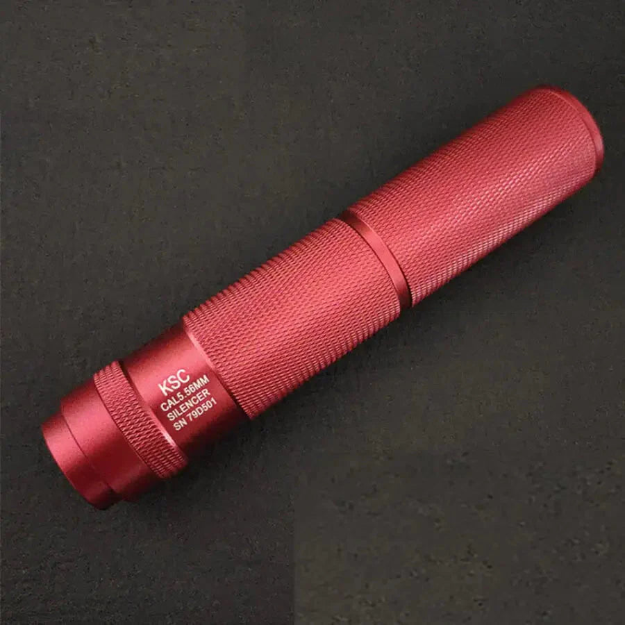 Metal Silencer Adapt To 14 MM Threaded Rod Tip & 19 MM Smooth Tip