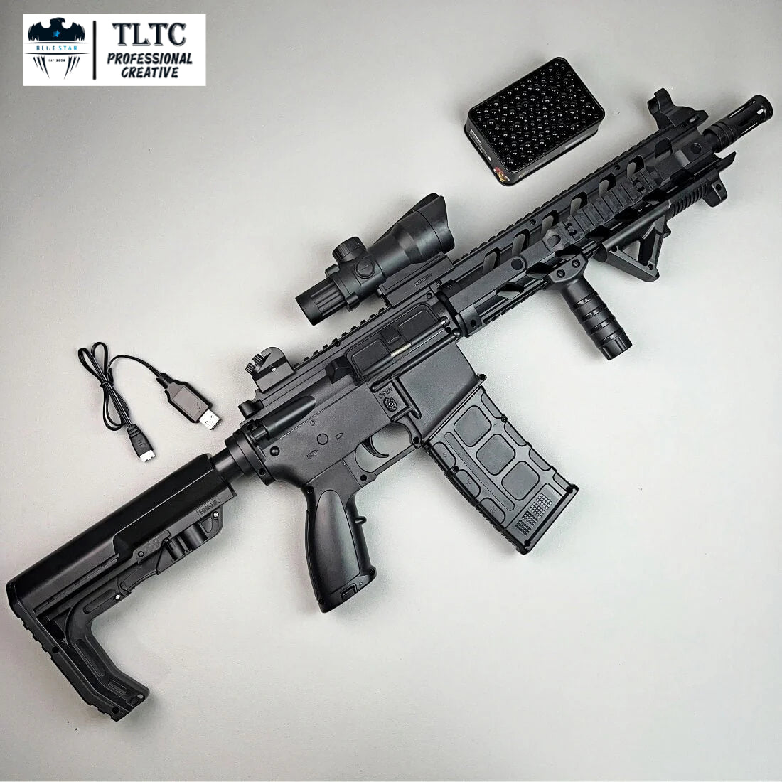 Exquisite Graffiti M416 Gel Blasters 25M Shoot Range With 2 Mags