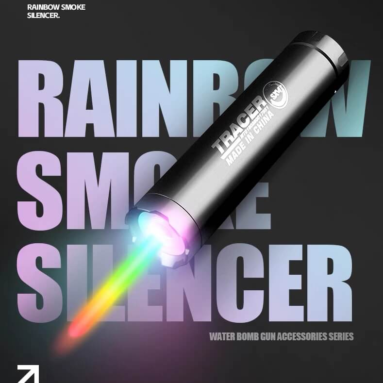 New Rainbow Smoke Tracer For Both Gel Blaster & Airsoft