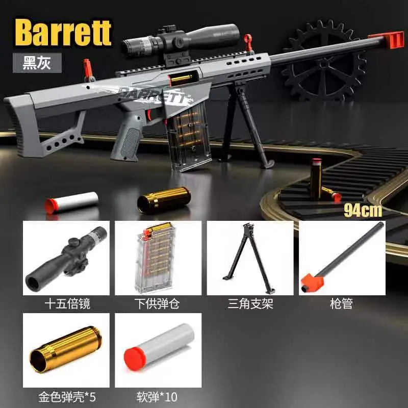 M200 98K M24 AWM Snipers Soft Bullet Gun Toy