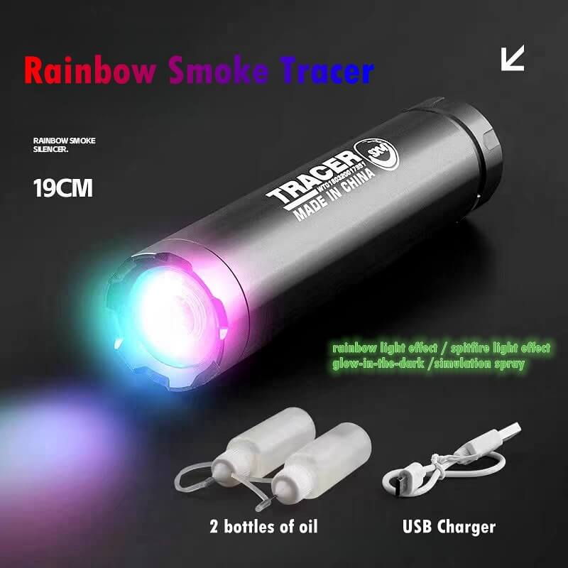 New Rainbow Smoke Tracer For Both Gel Blaster & Airsoft