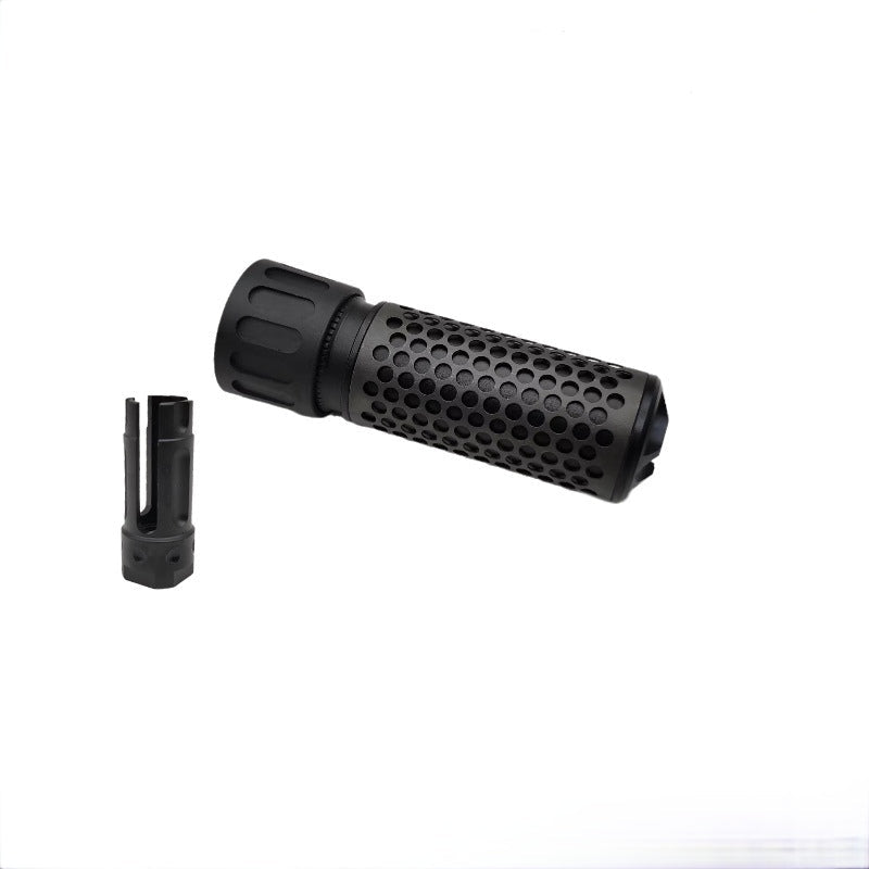 Metal Silencer Adapt To 14 MM Threaded Rod Tip & 19 MM Smooth Tip