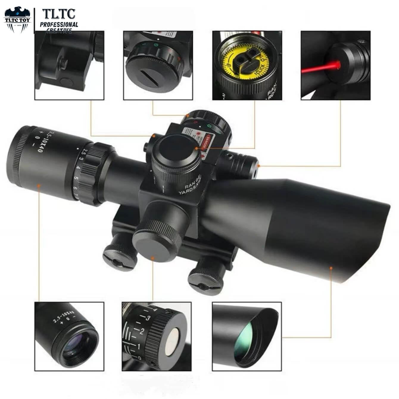 New Multi-Scope All-metal Design For Toy Guns