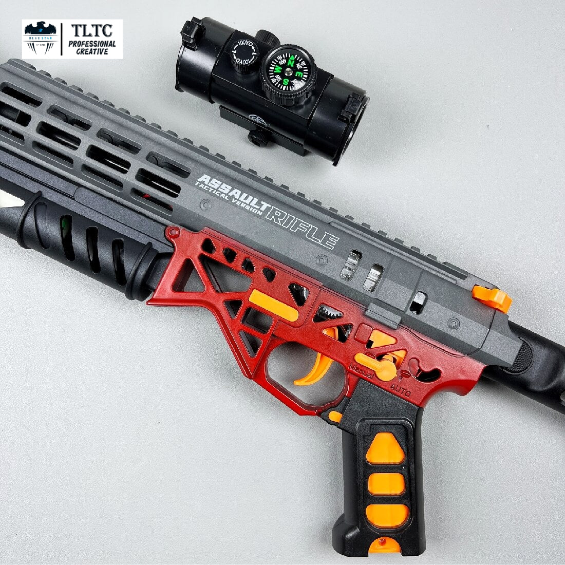 MK6 Gel Blaster With Red Light Effects And Smoke Effects -TLTC TOY